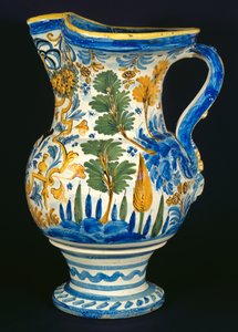 Trefoil-Spouted Wine Jug, from a Workshop in Pesaro by Italian School
